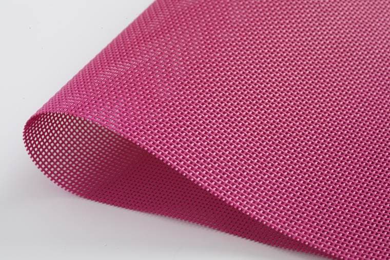 Pink visual reference Textilene Type Coated Mesh, model AOL-TF-014