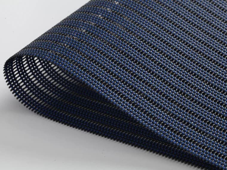 Blue and black visual reference Commercial Containment Mesh, model AOL-VCPM-008